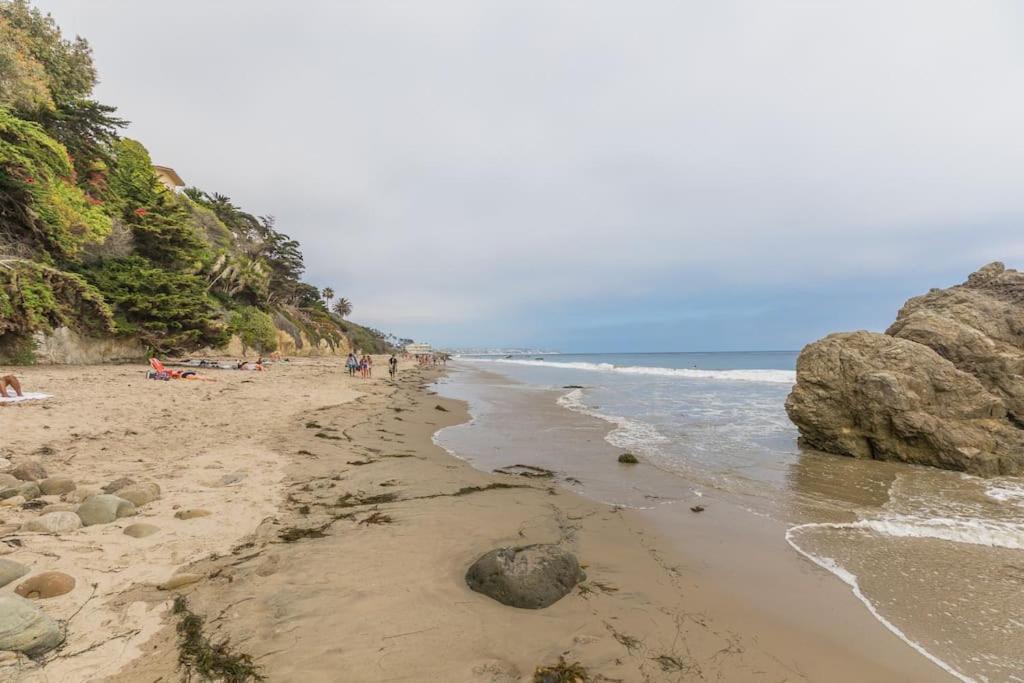 Luxury Beach Ocean View House, Steps To The Beach Malibú Exterior foto