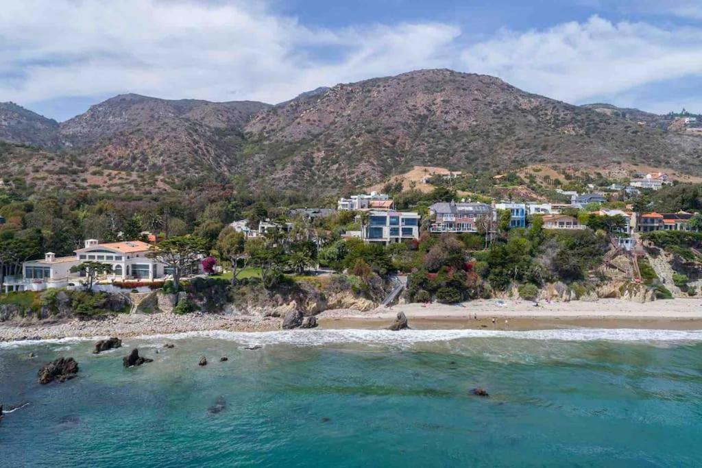 Luxury Beach Ocean View House, Steps To The Beach Malibú Exterior foto